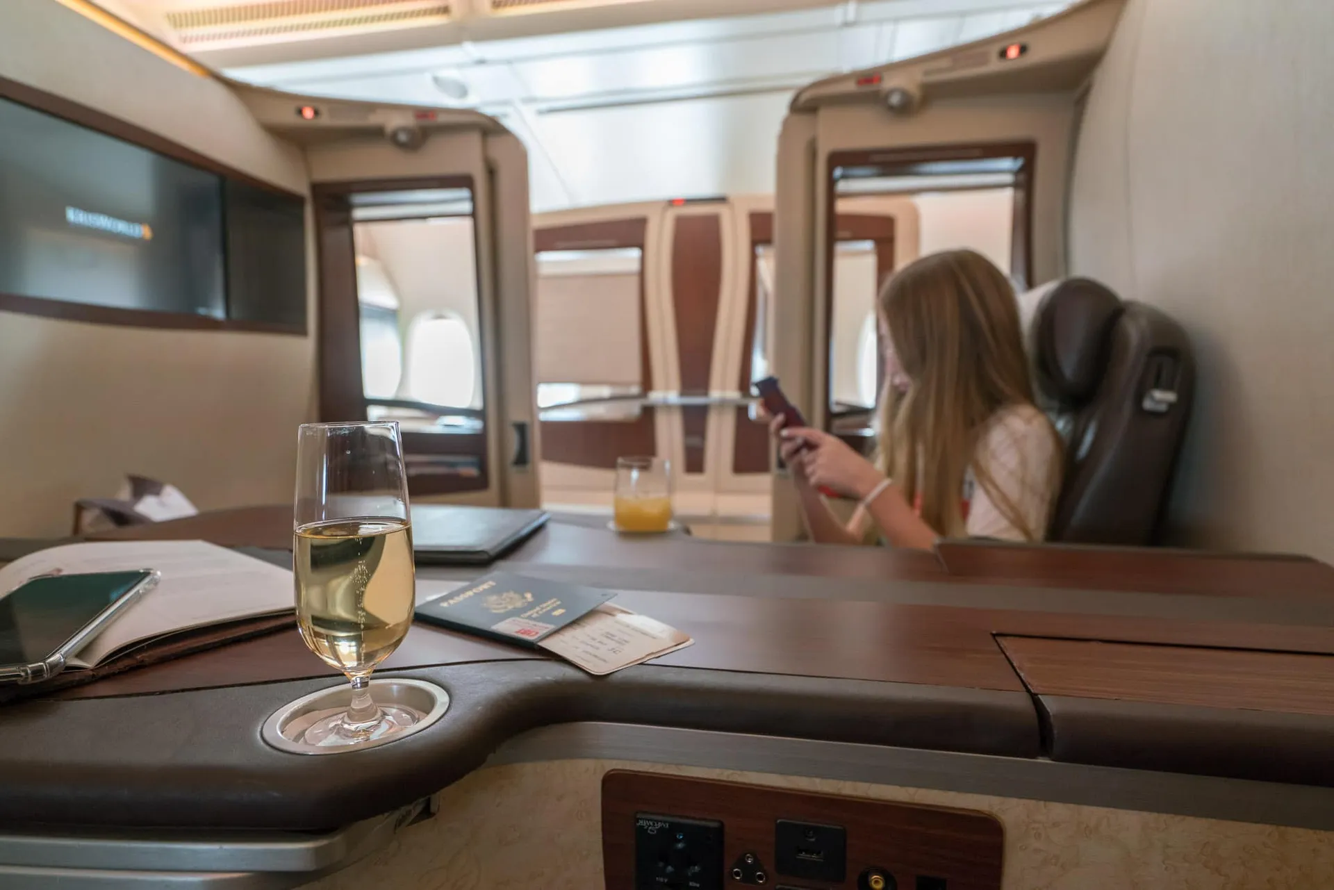 Fly Singapore Airlines first class suites