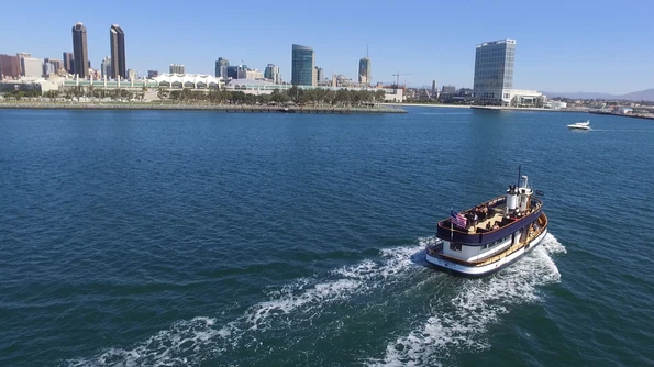 Take the Coronado Ferry from downtown to Coronado