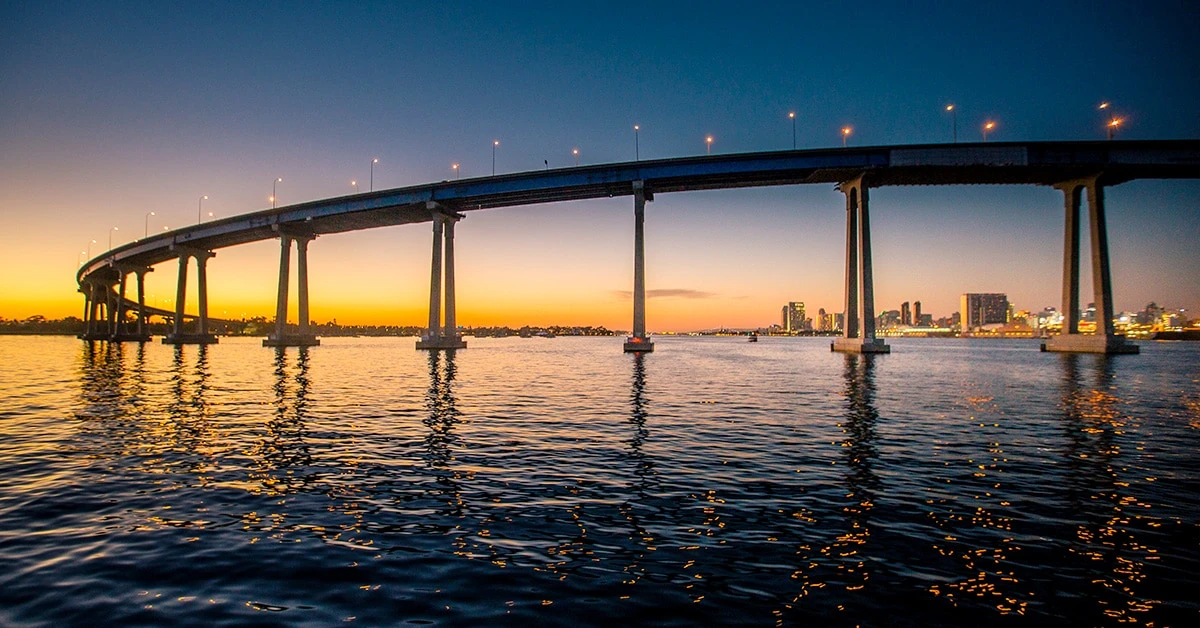 View from a Flagship dinner cruise