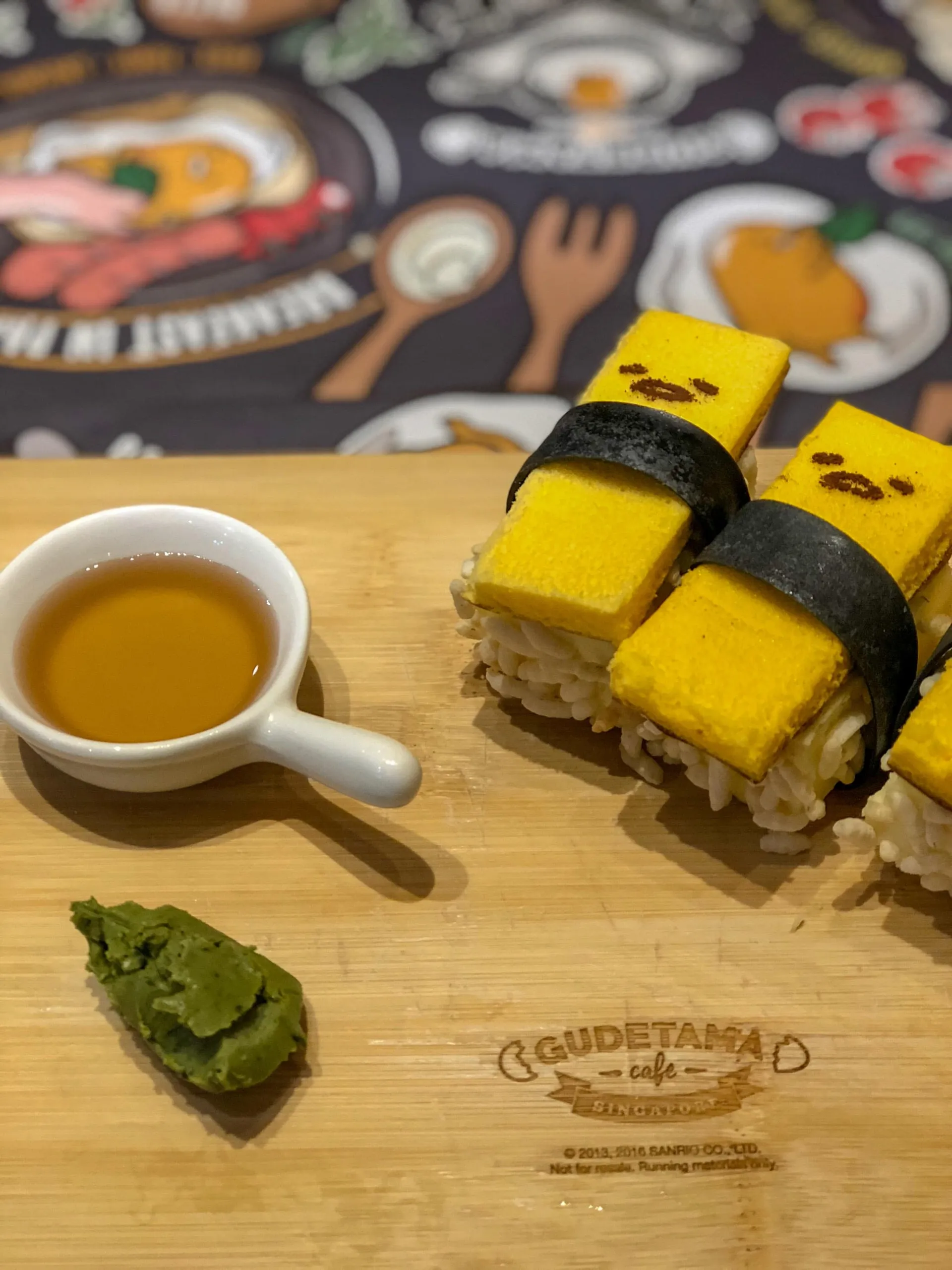 Ta-Ma-Go dessert at Gudetama Cafe Singapore