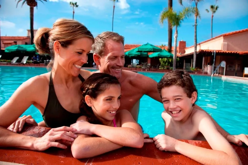Family pool at La Jolla Beach and Tennis club