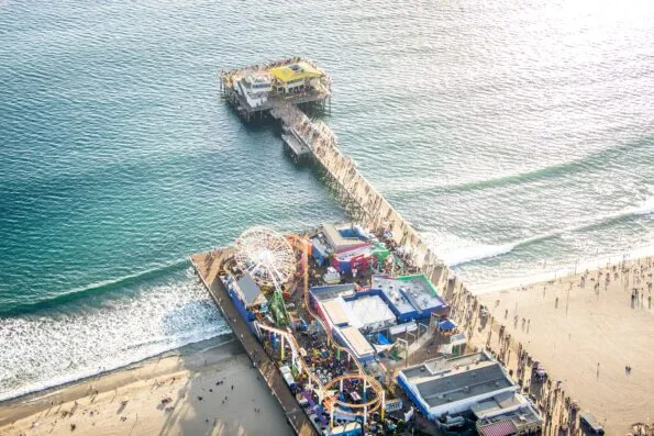 Go Los Angeles pass includes Pacific Plaza on the Santa Monica Pier.