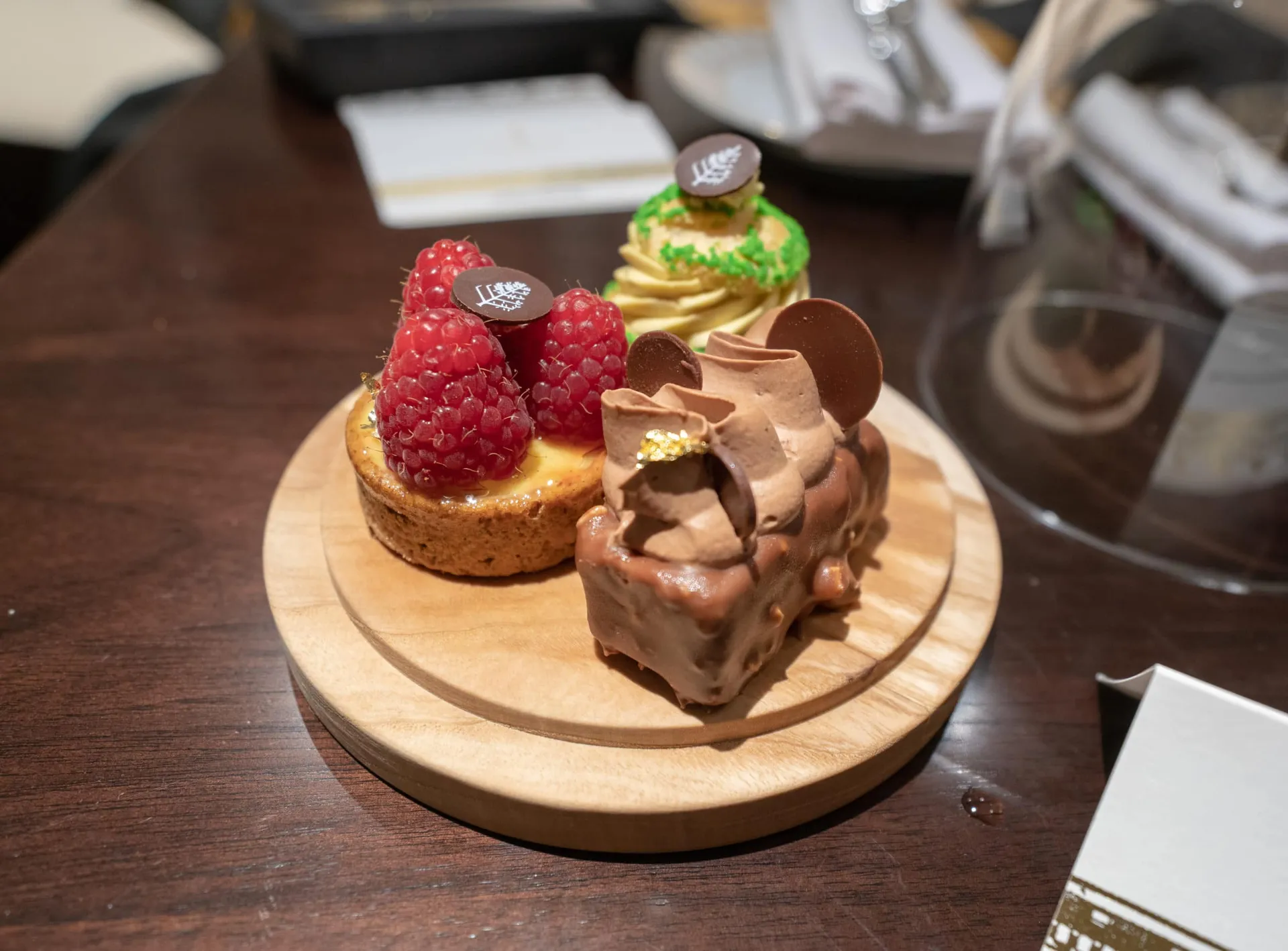 In-room desserts at Four Seasons London at Ten Trinity Square