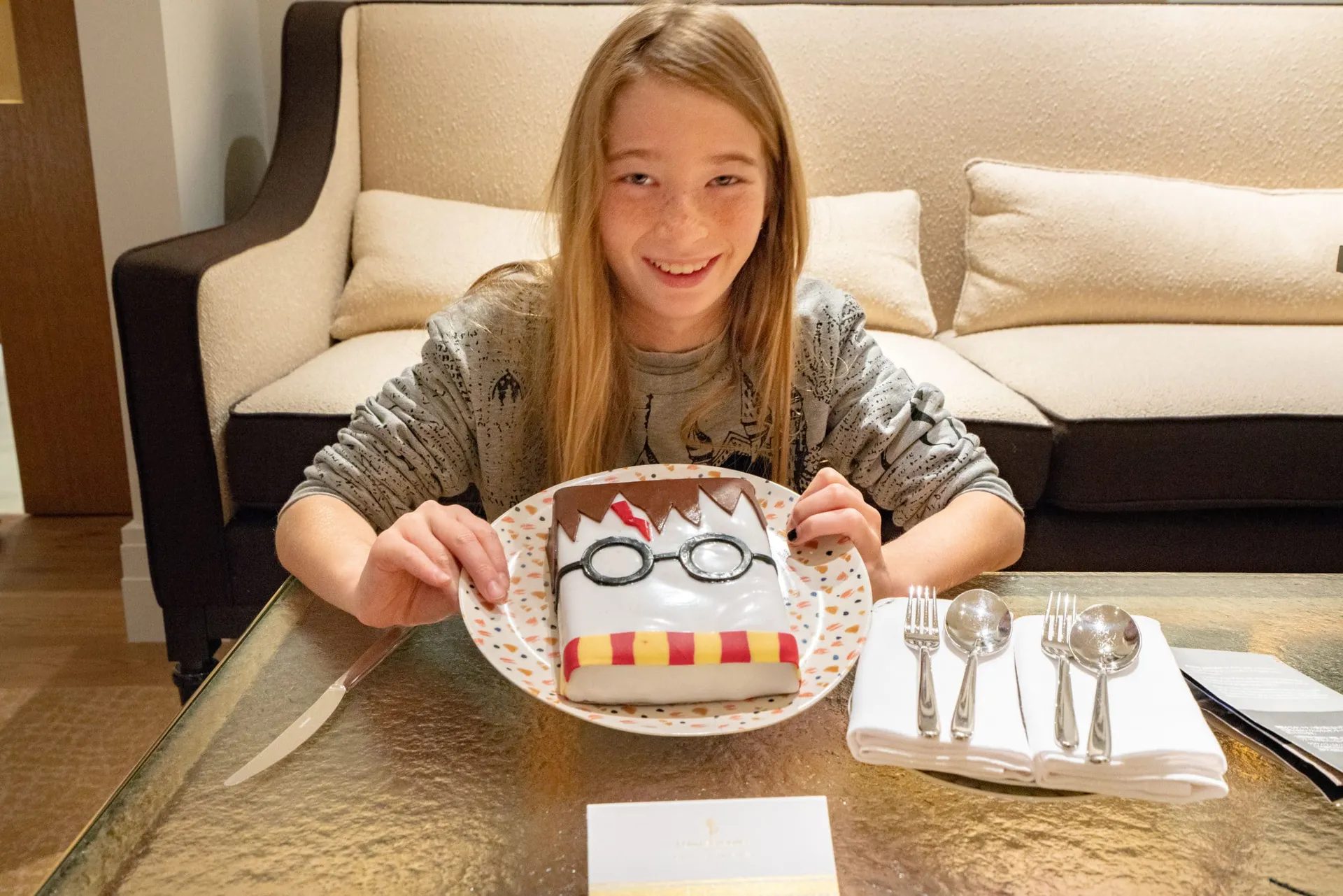 Harry Potter Cake at Four Seasons Hotel London at Ten Trinity Square