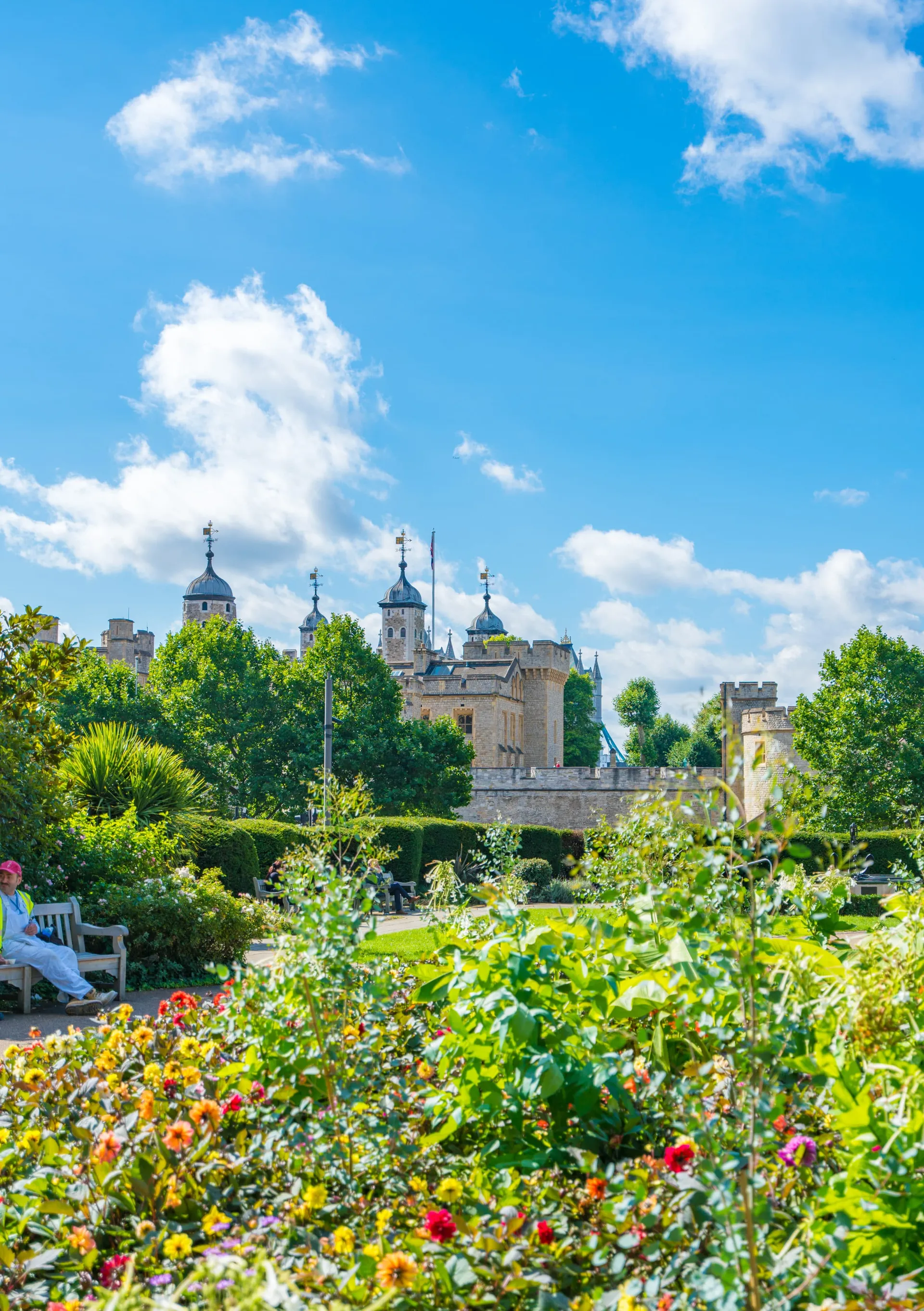 Tower of London is across the street from Four Seasons Ten Trinity