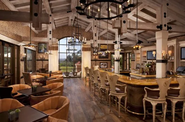 Rancho Valencia Pony Room restaurant