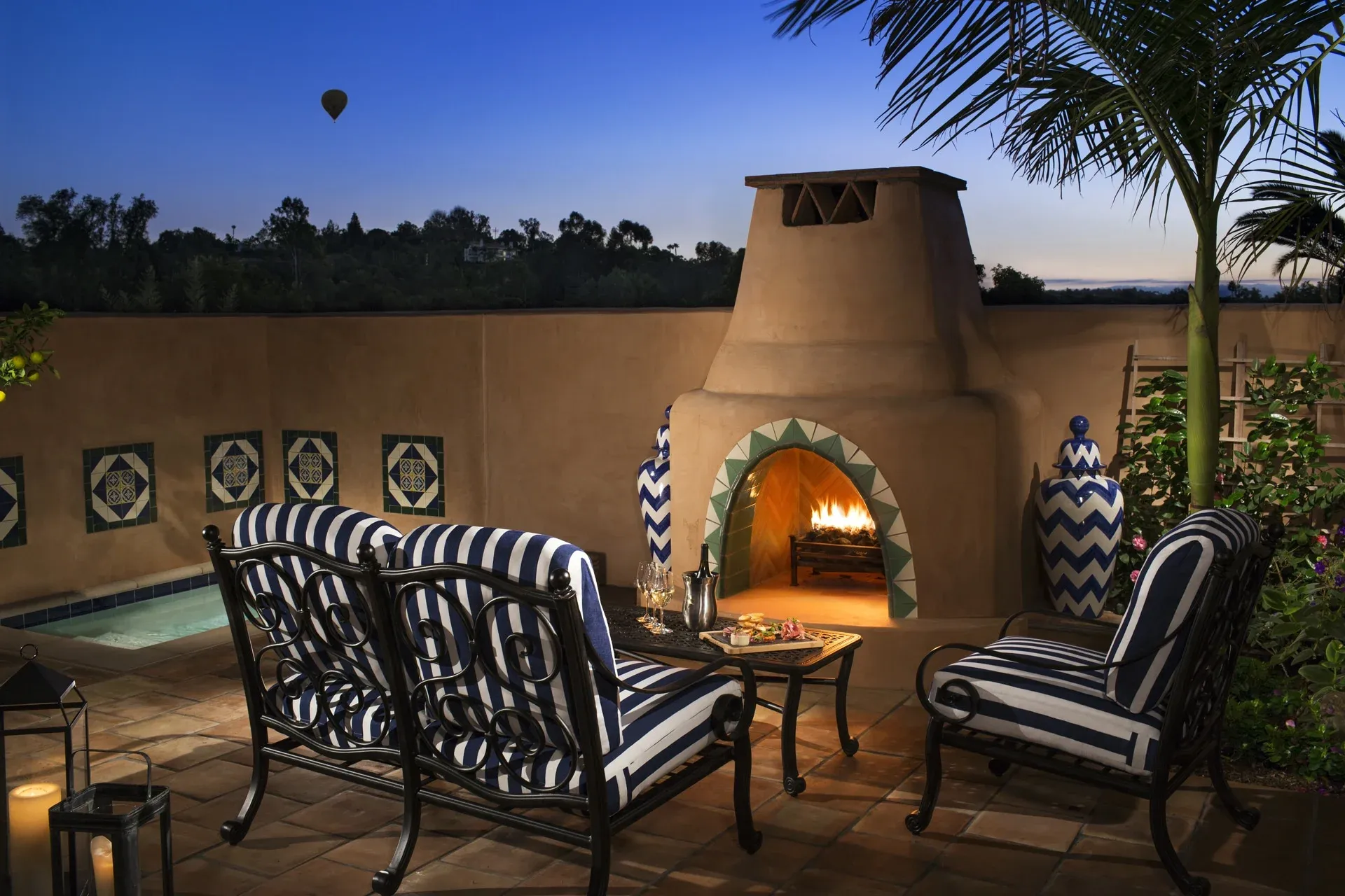 Rancho Valencia luxury San Diego hotel suite