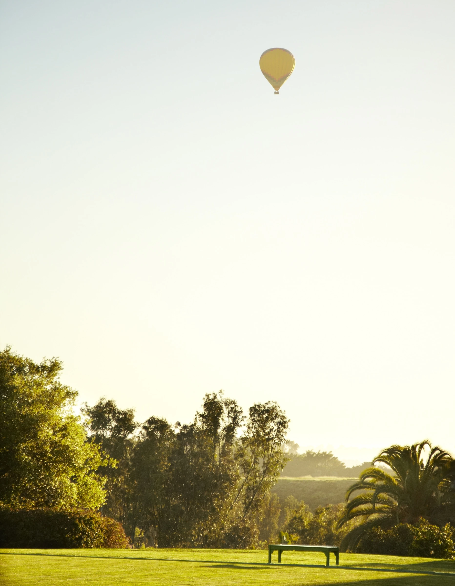 Rancho Valencia Resort and Spa croquet lawn