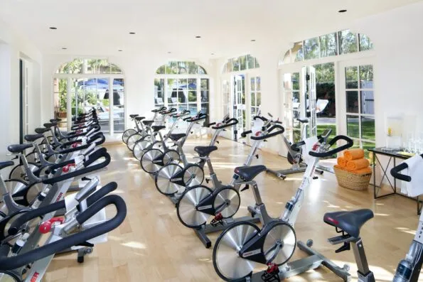 Rancho Valencia spinning class