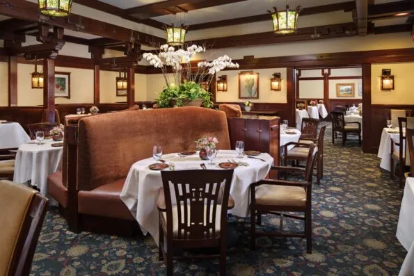 A.R. Valentien interior, the signature restaurant of The Lodge at Torrey Pines