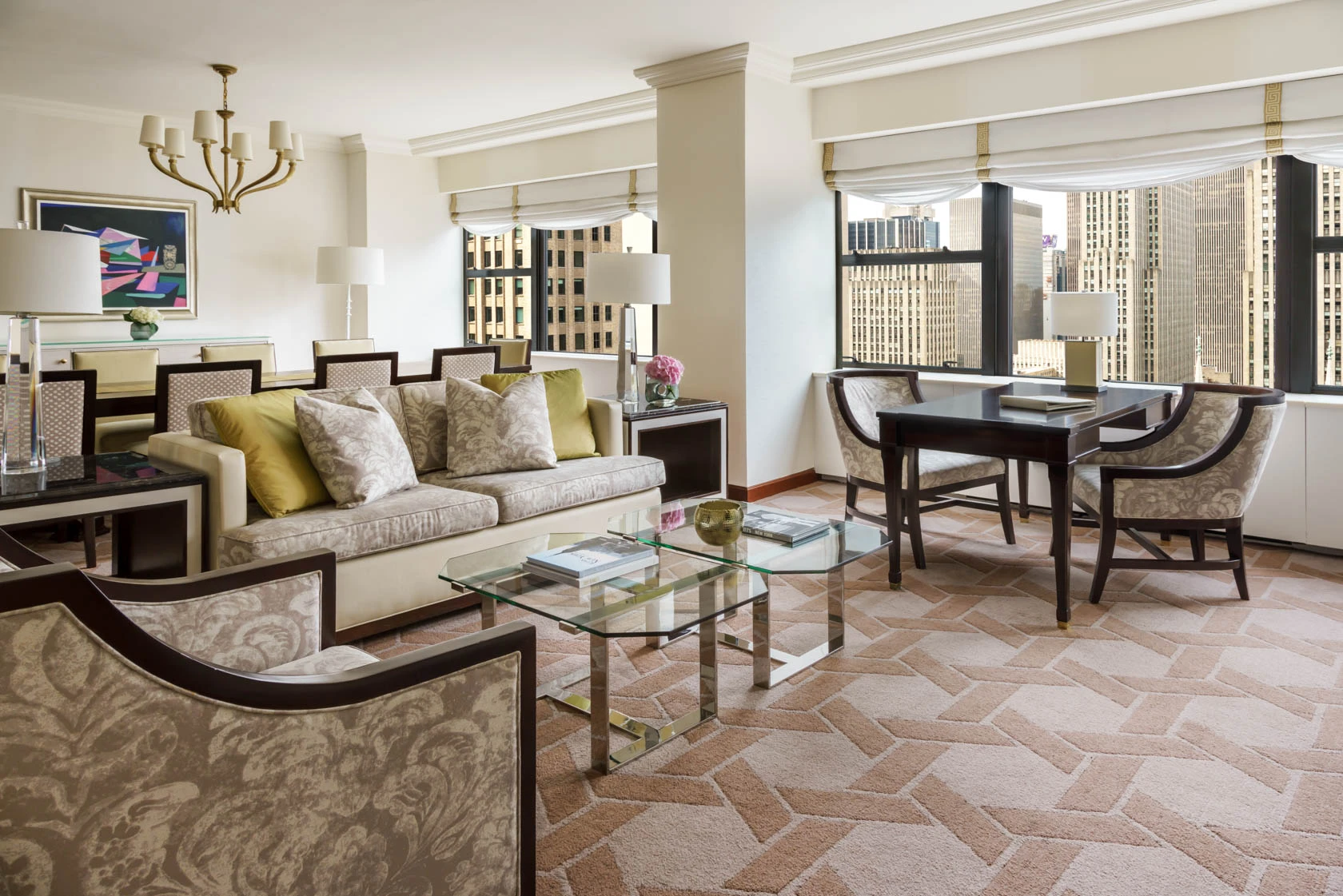 Lotte New York Palace Corner Suite interior