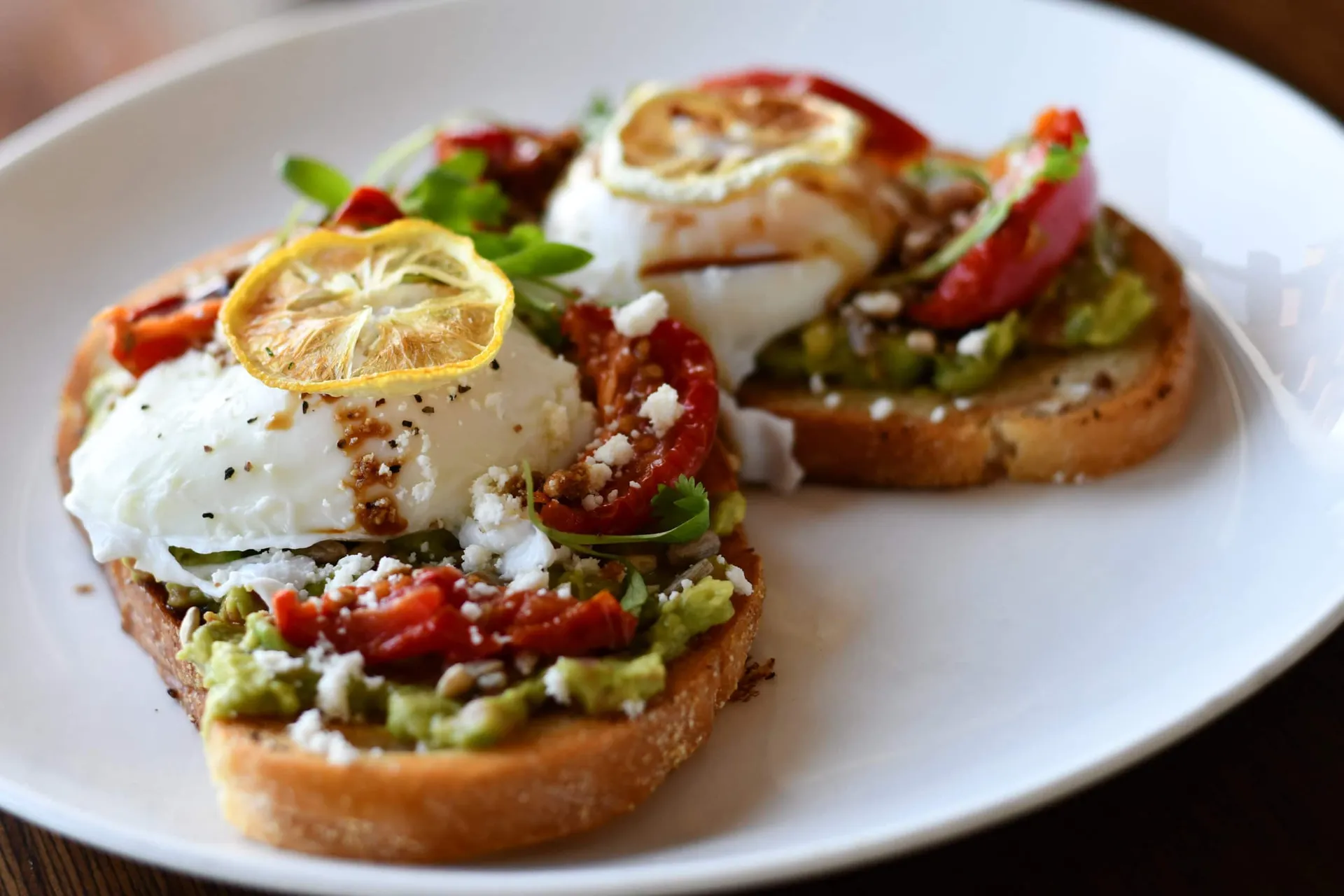 VUE Avocado Toast at Omni La Costa