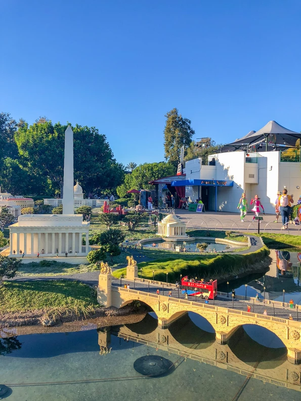 Miniland at LEGOLAND California during Brick-or-Treat