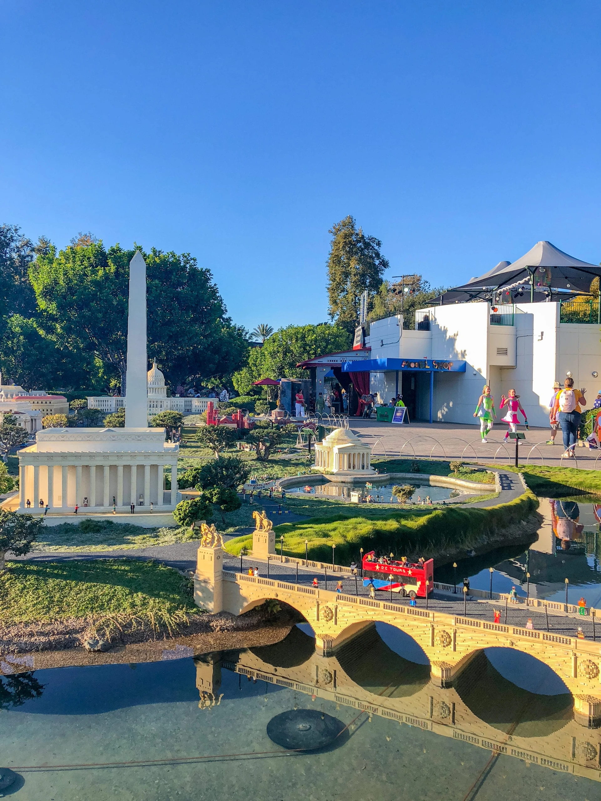 Miniland at LEGOLAND California during Brick-or-Treat