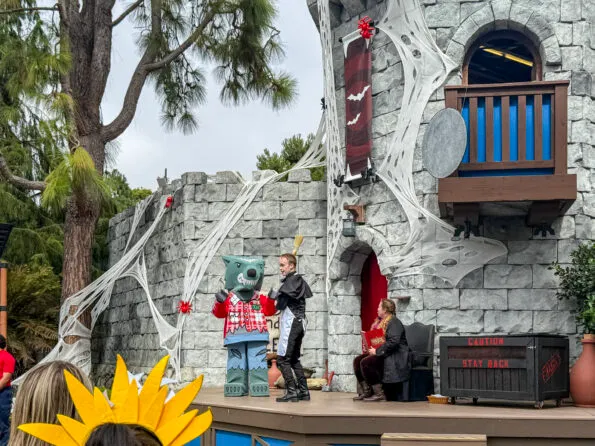 The kids loved this Brick or Treat Show at LEGOLAND called Tale of the Wolf Guy.