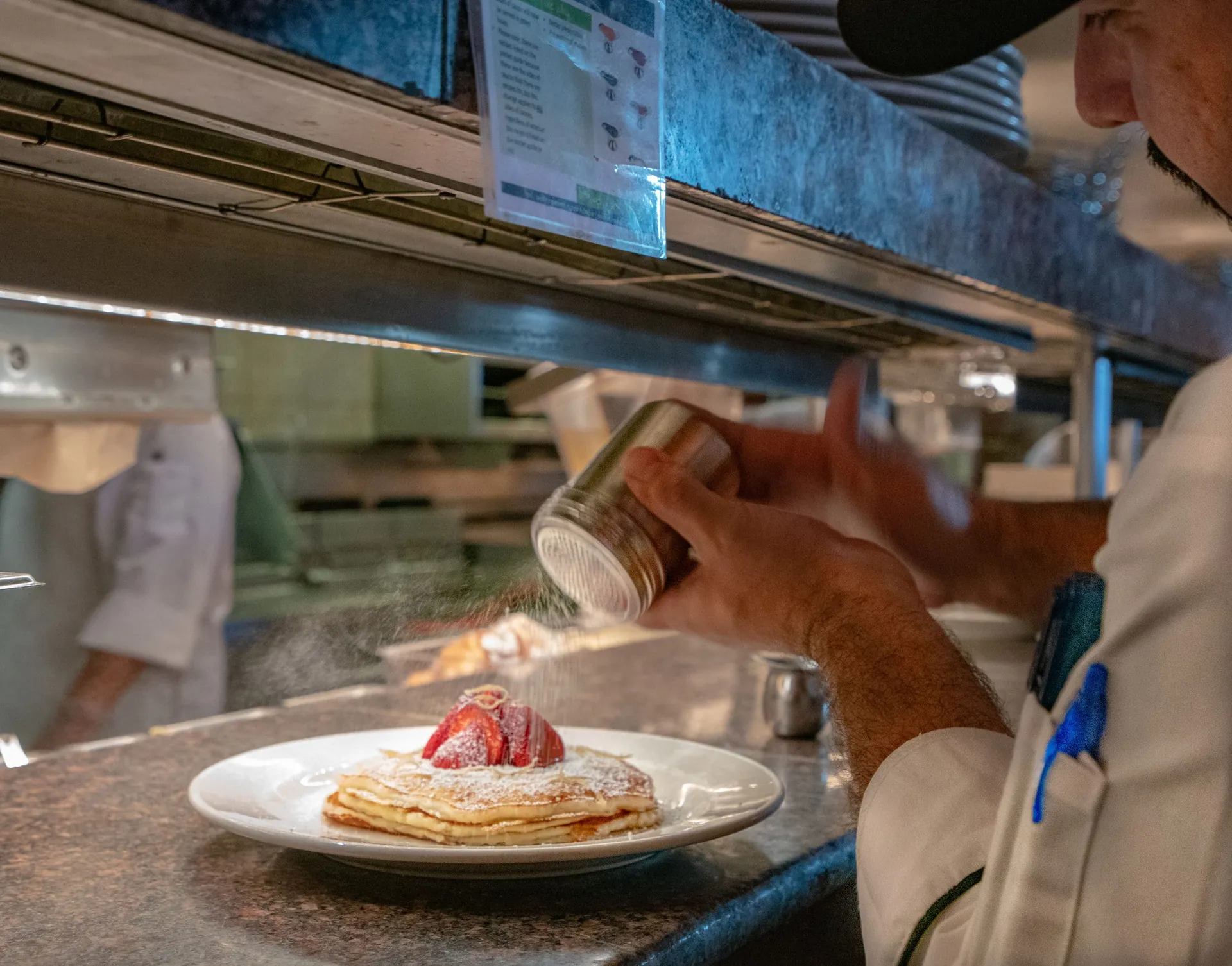 Pancakes at The Cheesecake Factory