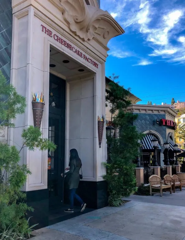 The Cheesecake Factory San Diego Fashion Valley mall