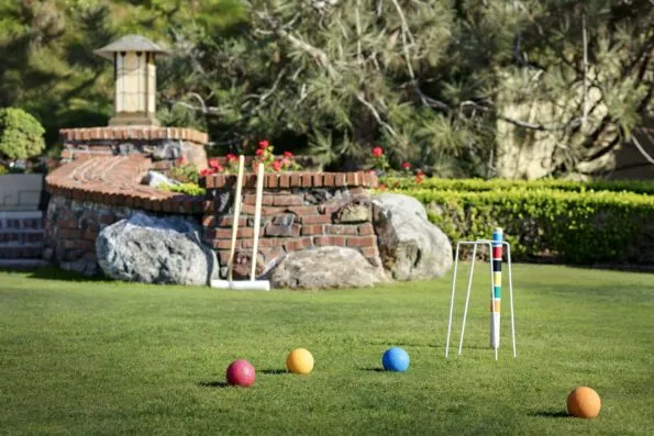 Croquet at The Lodge at Torrey Pines