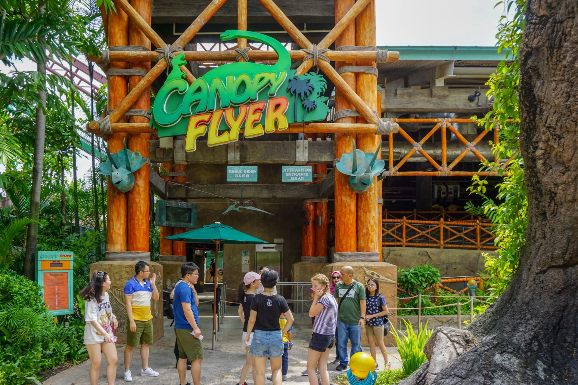 Universal Studios Singapore Canopy Flyer