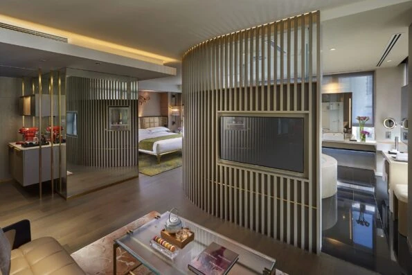 The L600 room at The Landmark Mandarin Oriental Hong Kong.