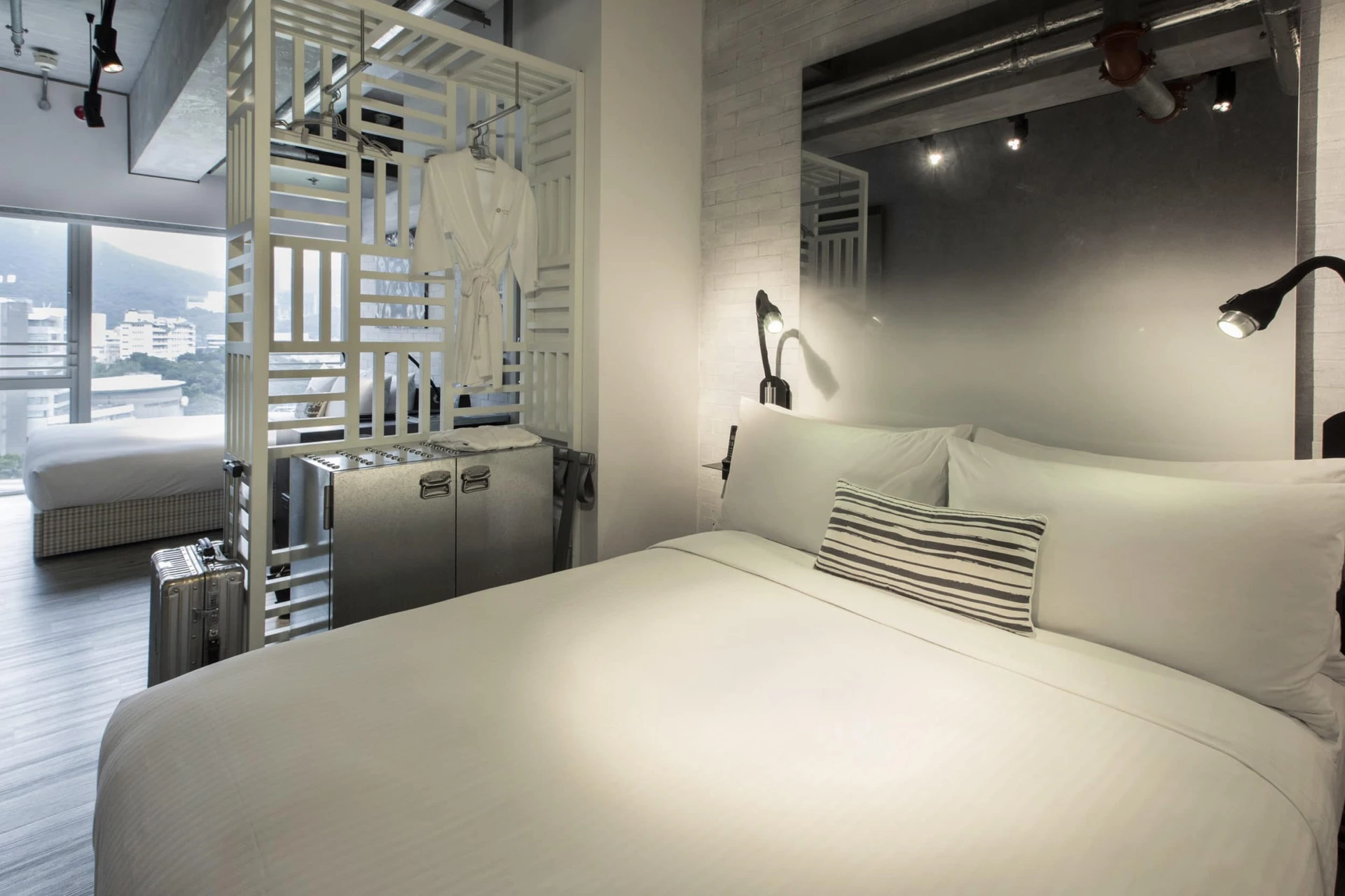 The family room at Ovolo Southside, a Hong Kong family hotel near Ocean Park.