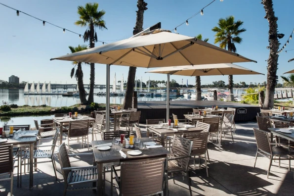 Barefoot Bar and Grill at Paradise Point Resort in San Diego