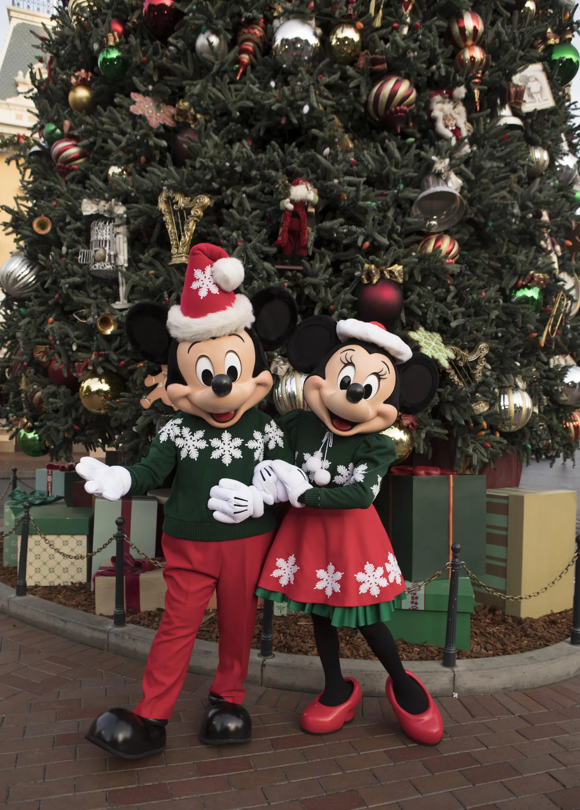Holiday decor is one reason to visit Disneyland Resort during the holiday season.
