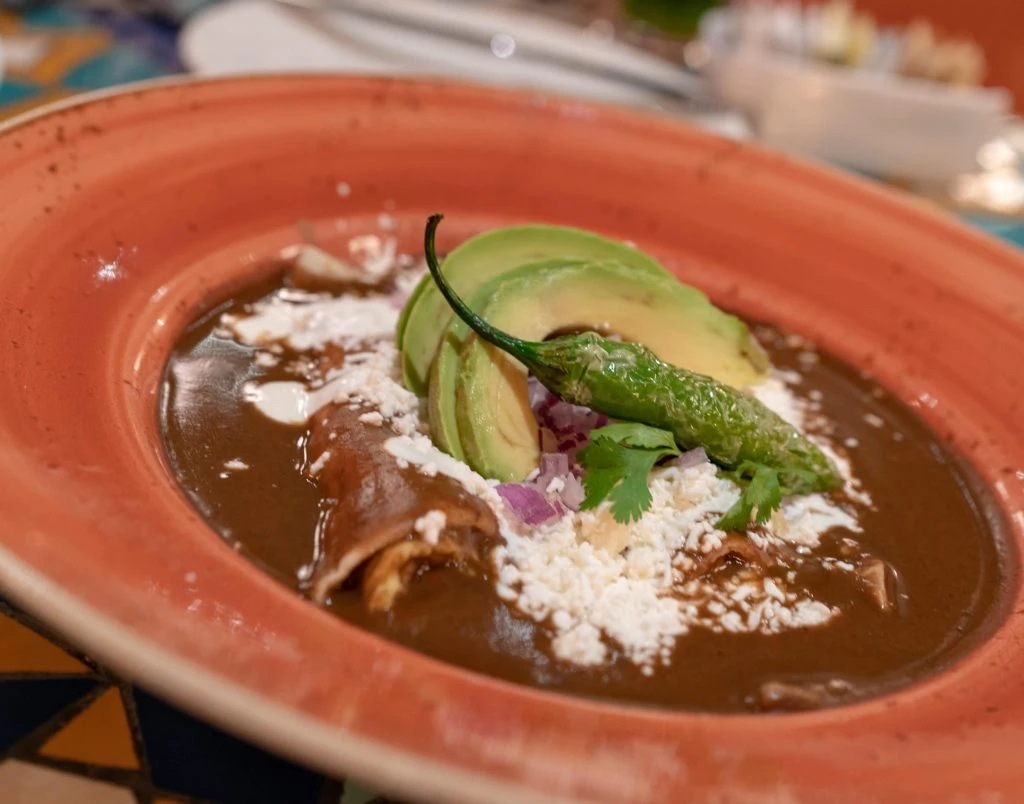 Mexican food at Four Seasons Mexico City