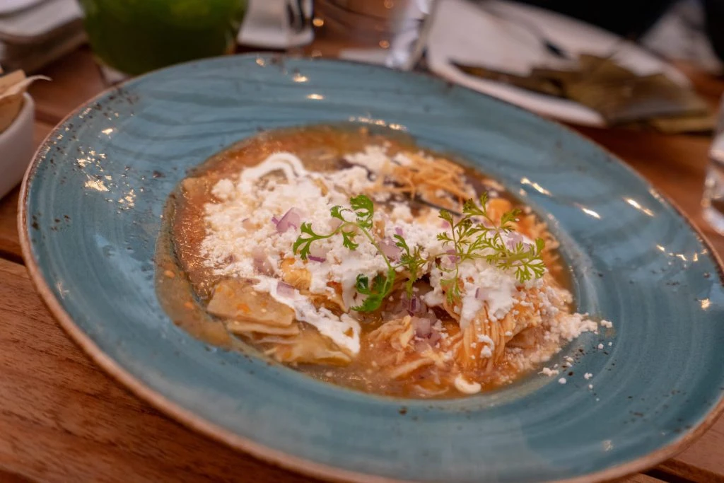 Chilaquiles at Four Seasons Mexico City