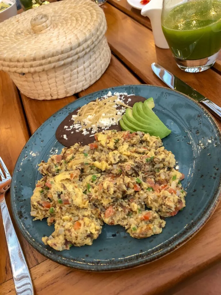 Huevos Rancheros at Four Seasons Mexico City