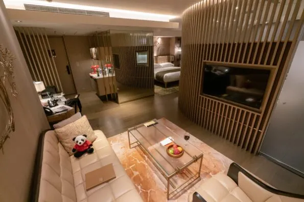 The L600 room at The Landmark Mandarin Oriental, Hong Kong during my stay