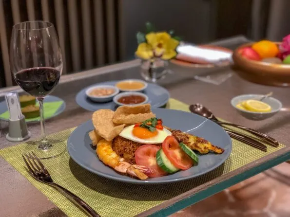 Nasi Goreng at The Landmark Mandarin Oriental, Hong Kong