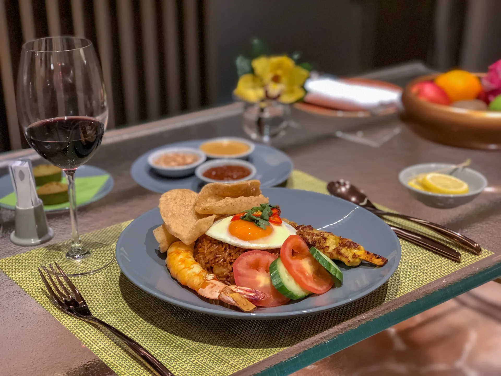 Nasi Goreng at The Landmark Mandarin Oriental, Hong Kong