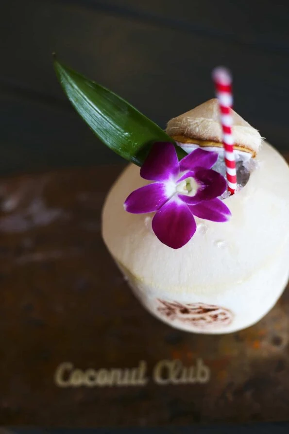 Miss B's Coconut Club in Mission Beach is known for cocktails and an island-inspired menu.