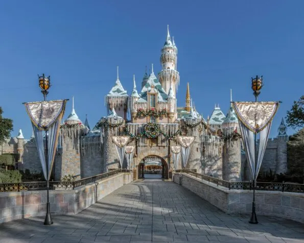Sleeping Beauty's Winter Castle at Disneyland Resort