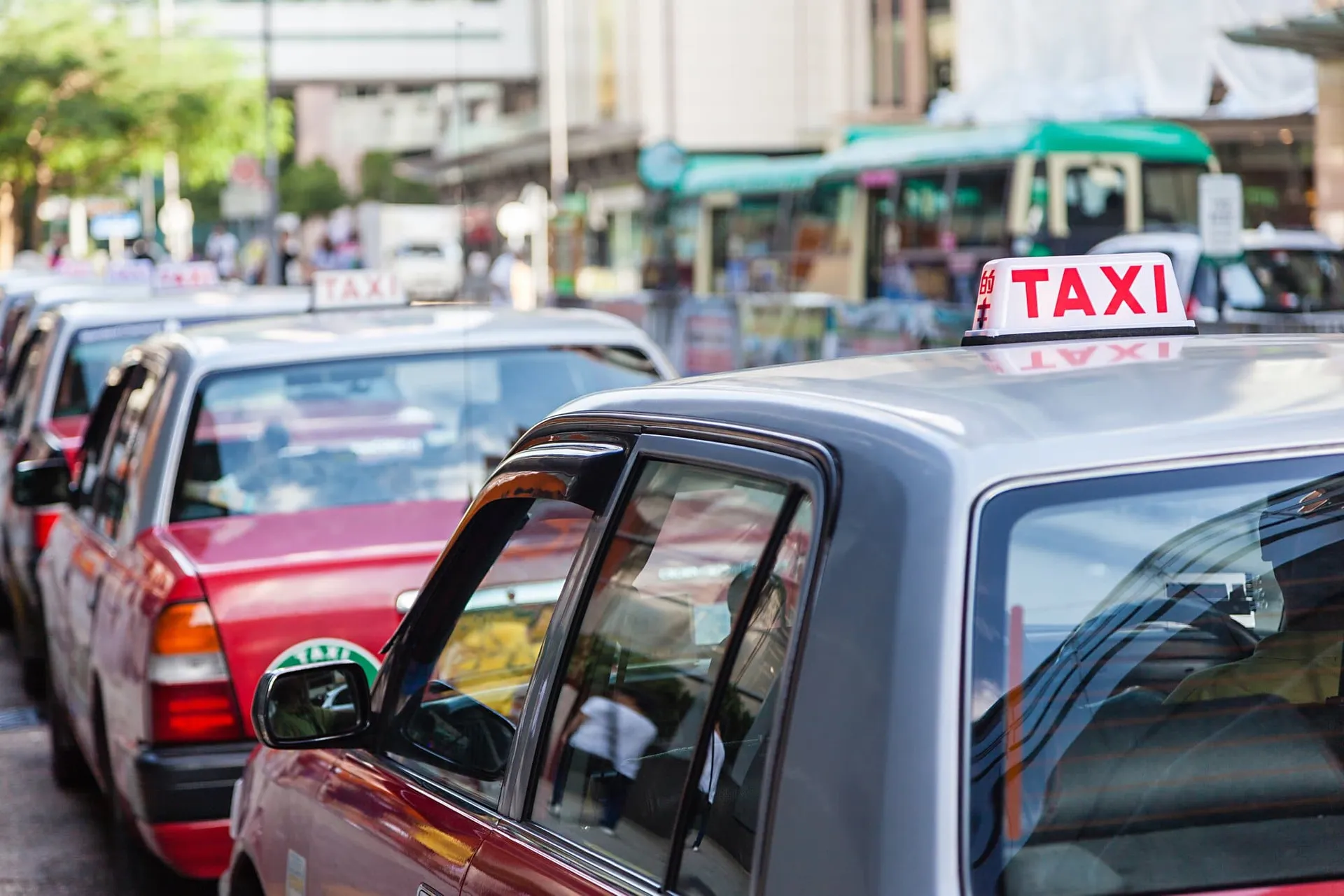 Take a taxi to your hotel from Hong Kong airport