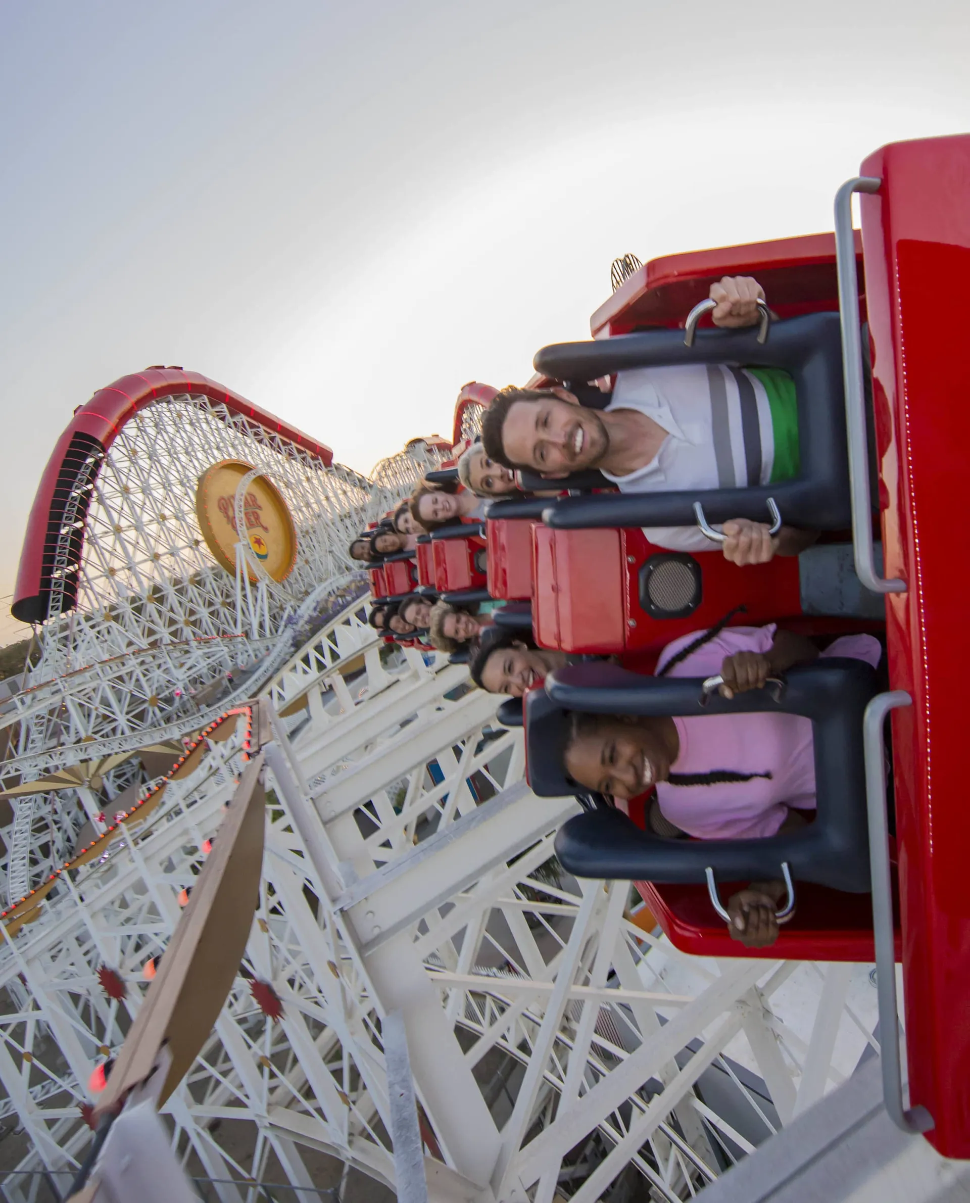 Incredicoaster at Disney California Adventure