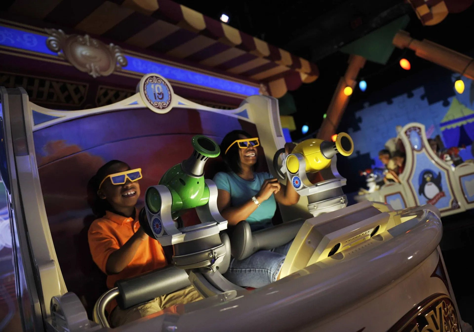 Toy Story Midway Mania at Disney California Adventure park