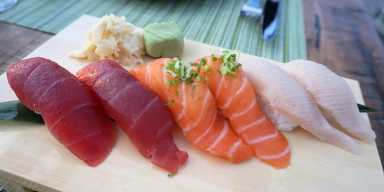 Sushi at Cannonball, a best Mission Beach restaurant