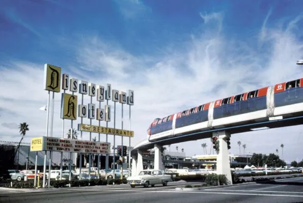 The Disneyland Hotel in Anaheim in 1961