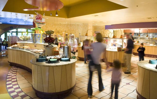 Goofy's Kitchen at Disneyland Hotel in Anaheim California