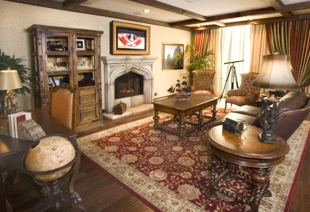 Pirates of the Caribbean Suite at the Disneyland Hotel in Anaheim, California