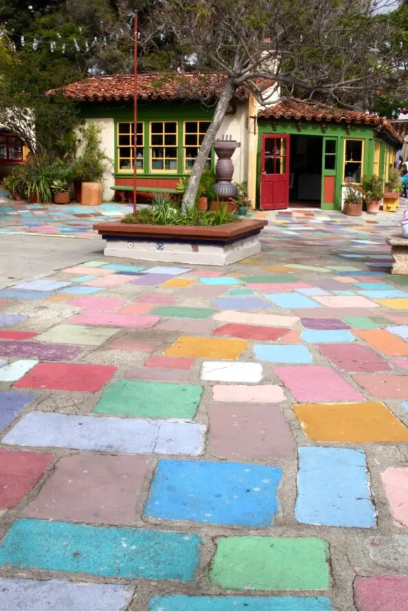 Spanish Village Art Center in Balboa Park San Diego