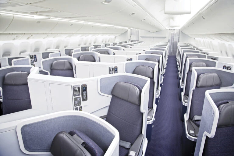 American Airlines 777-300 business class from LAX-HKG