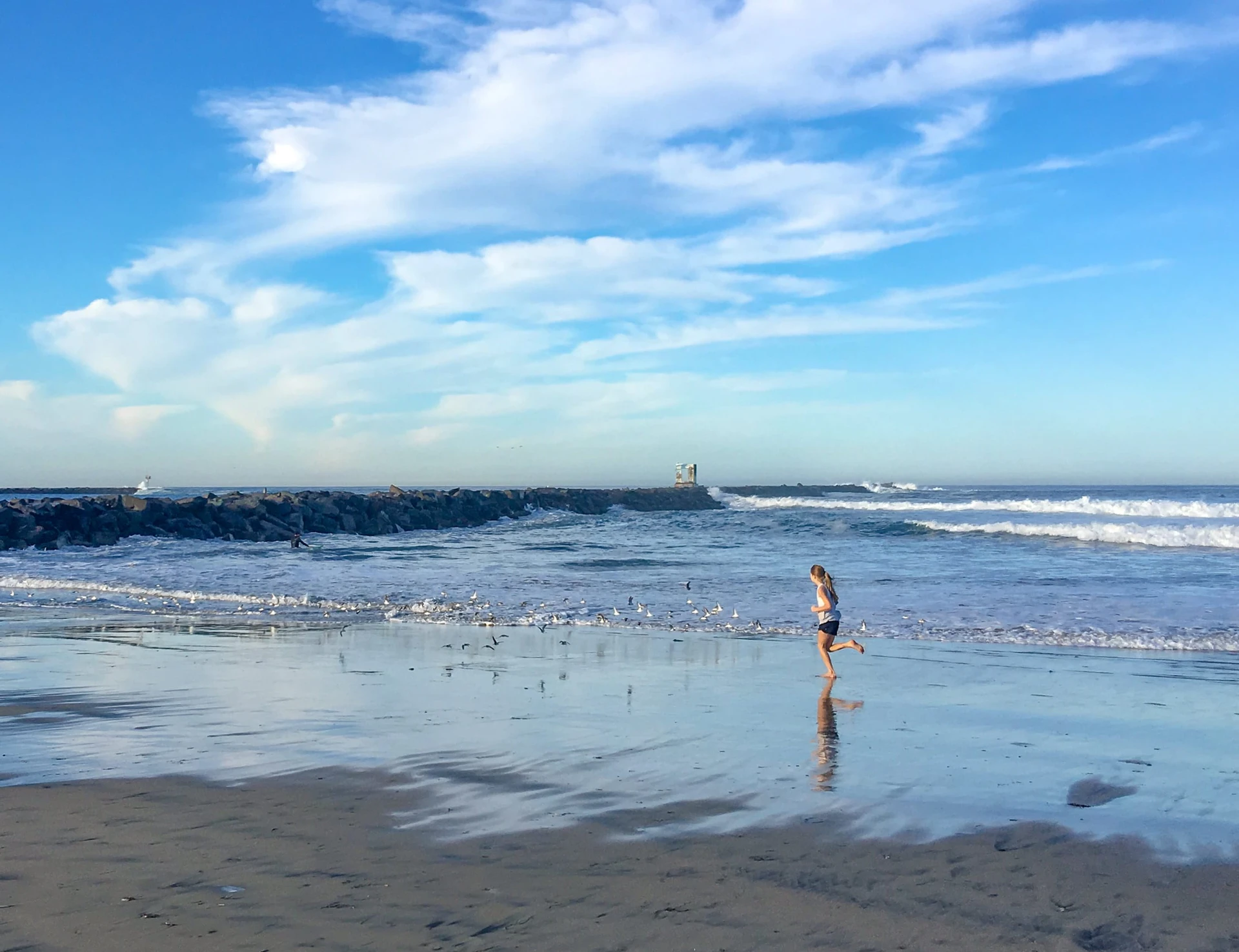 Things to do in Mission Beach San DiegoL Fish off of the jetty