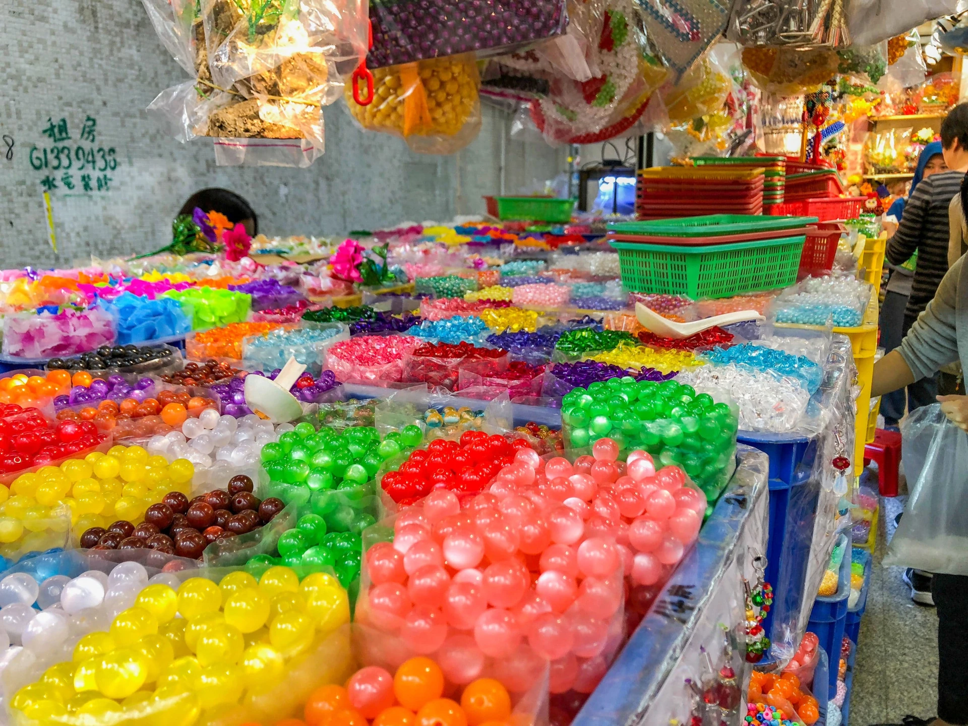 Hong Kong shopping: Bead Street in Sham Shui Po