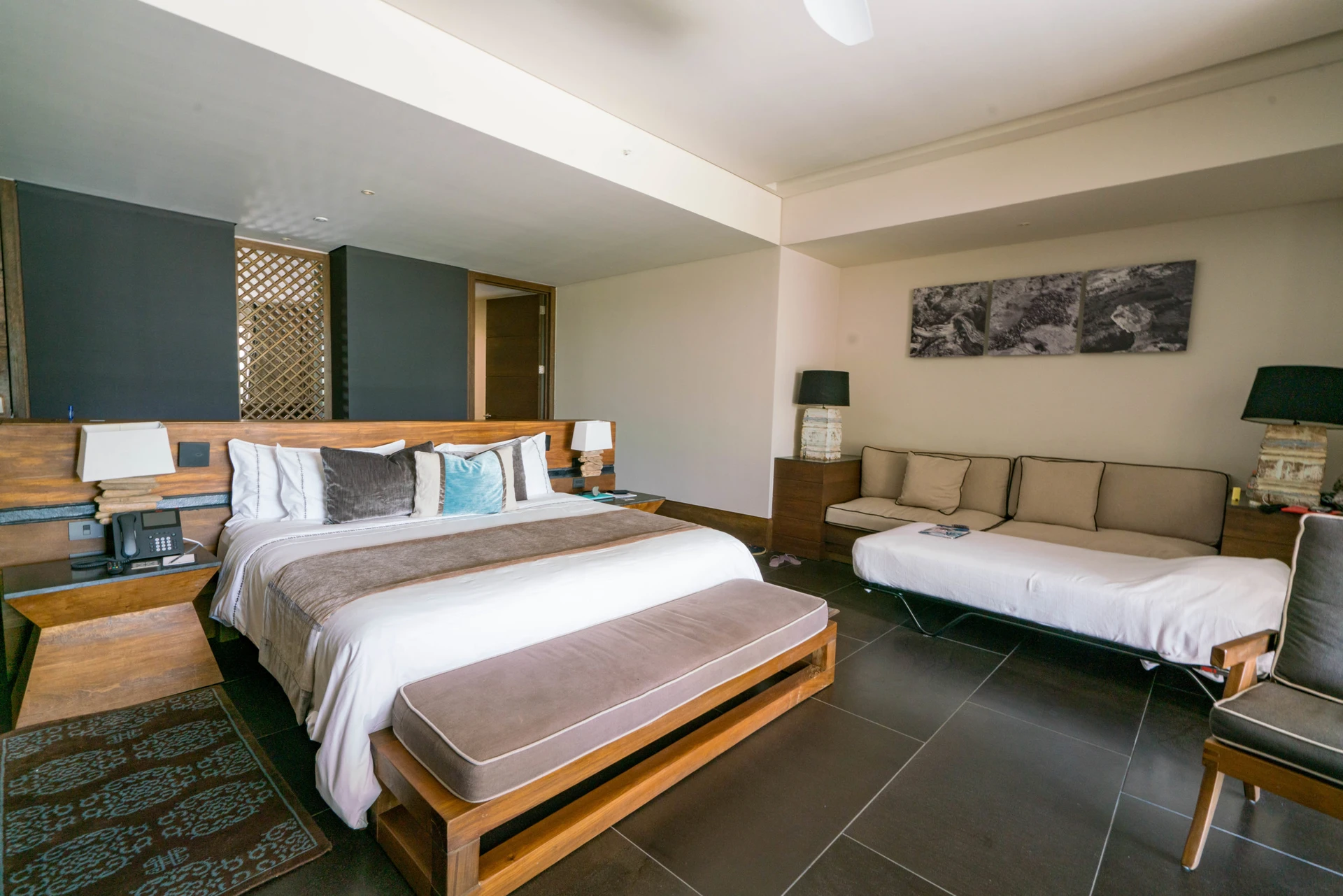 Bedroom of Garden Junior Suite at Nizuc