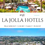 I rank the best La Jolla hotels for your San Diego, CA vacation. Top picks are on the beach, luxury, cheap, spa resorts, & family-friendly.