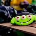 Disneyland Halloween food includes a vampire alien macaron