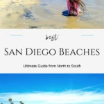 A list of the best San Diego beaches for families, surfing, sunbathing and more listed from north to south including some you may not have heard of.